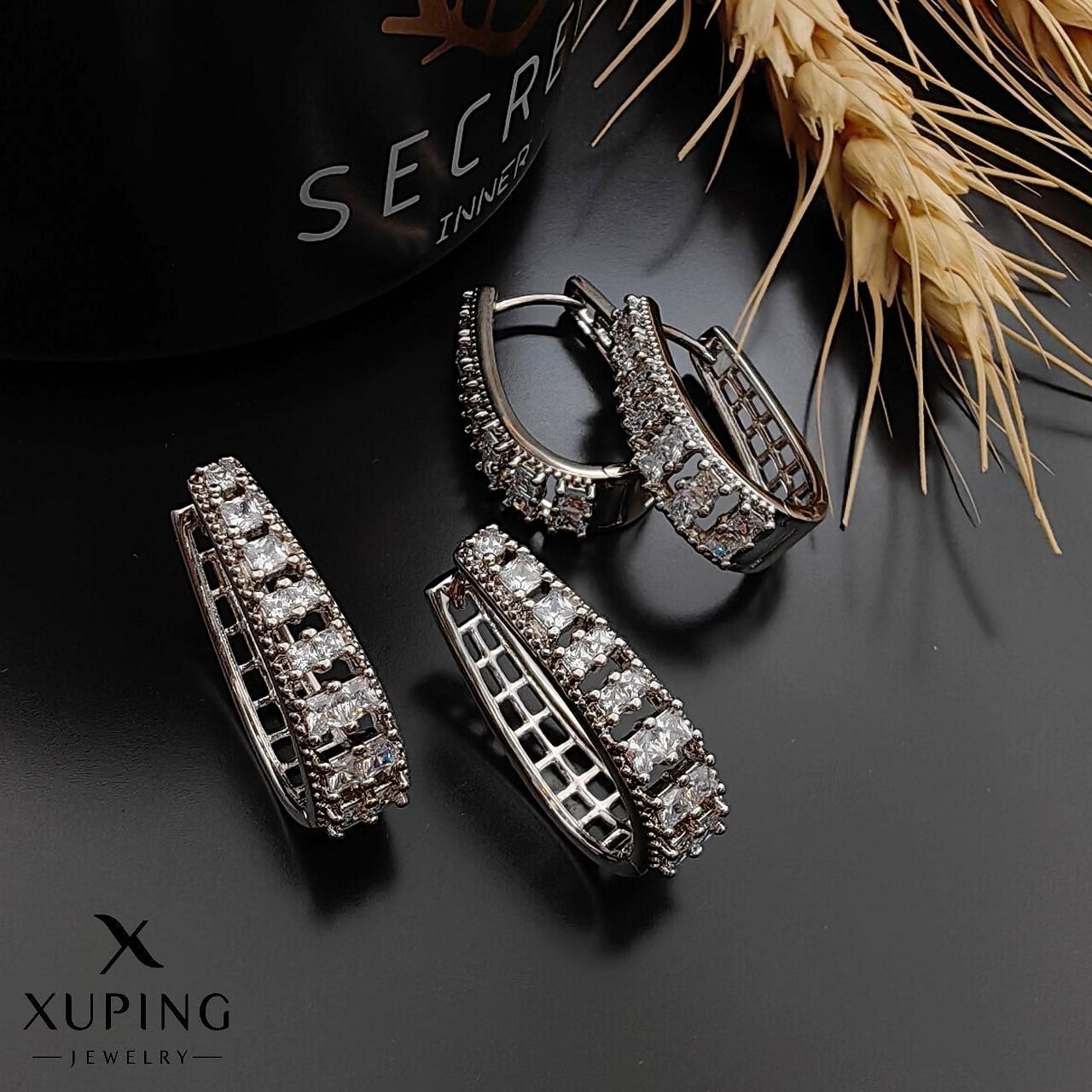 گوشواره ژوپینگ عمده پک 3 جفتی