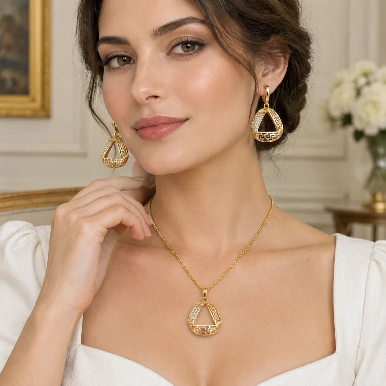 نیم ست زنانه ژوپینگ بدون زنجیر
